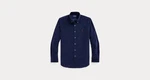 Polo Ralph Lauren Langarmhemd Custom Fit Dunkelblau/Blau