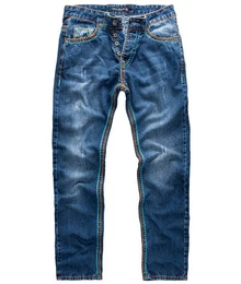 Straight-Jeans Herren Jeans dicke Nhte RC-2270