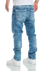 Amaci&Sons Stretch-Jeans Columbus Herren Regular Slim Denim Hose 