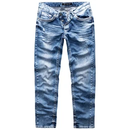 Stretch-Jeans Columbus Herren Regular Slim Denim Hose