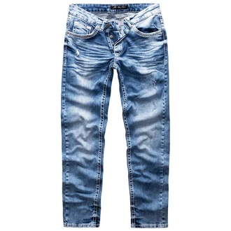 Amaci&Sons Stretch-Jeans Columbus Herren Regular Slim Denim Hose 