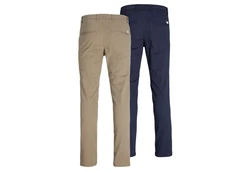 Jack & Jones Chinohose JJIMacro JJDave Khaki/Beige/Hellblau