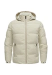 Milestone Steppjacke MSCordoba mit Logo Badge Beige/Khaki