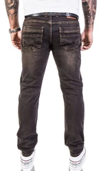 Lorenzo Loren Regular-fit-Jeans Herren Regular Fit (326) Dunkelgrau (LL-326)