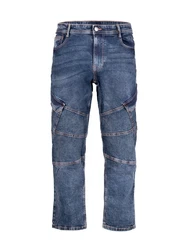 Mill&Tailor Cargojeans 6 Pocket Style Denim Regular Straight-Cut 