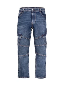 Mill&Tailor Cargojeans 6 Pocket Style Denim Regular Straight-Cut 
