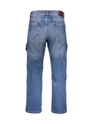 Mill&Tailor Cargojeans 6 Pocket Style Denim Regular Straight-Cut 