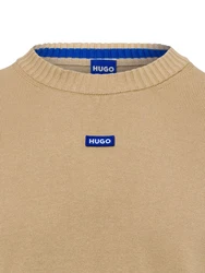 HUGO Strickpullover San Cosmo Blau
