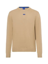 HUGO Strickpullover San Cosmo Blau