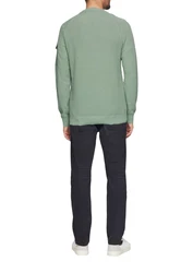s.Oliver Strickpullover Grün/Dunkelgrün/Hellgrün