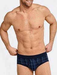 Schiesser Slip Original Classics Dunkelblau/Blau/Hellblau