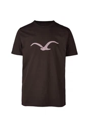 Cleptomanicx T-Shirt Mowe Lila/Dunkelrot/Bordeaux