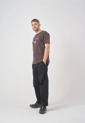 Cleptomanicx T-Shirt Mowe Lila/Dunkelrot/Bordeaux
