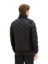 TOM TAILOR Jacke Schwarz/Rot/Lila