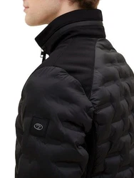 TOM TAILOR Jacke Schwarz/Rot/Lila