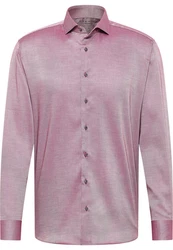 Eterna Langarmhemd MODERN FIT Rosa/Lila
