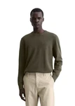 Marc O'Polo Rundhalspullover Dunkelgrün/Khaki
