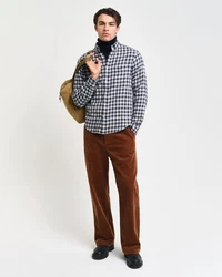 Gant Langarmhemd REG FLANNEL CHECK SHIRT blau