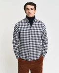 Gant Langarmhemd REG FLANNEL CHECK SHIRT blau