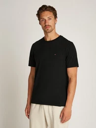 T-Shirt ESSENTIAL REG FIT SOLID TEE mit Rundhalsausschnitt
