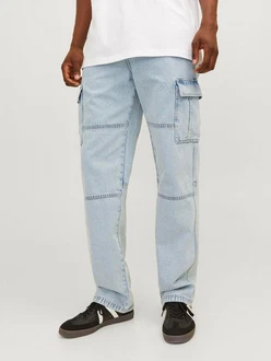 Jack & Jones Loose-fit-Jeans JJIEDDIE JJWADE MF 448 SN