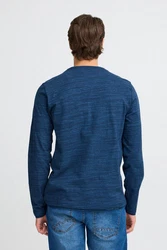 Blend Longsleeve BHTee Blau/Dunkelblau/Hellblau
