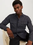 Jack & Jones Hemd JJETravis Dunkelblau/Dunkelgrau/Schwarz/Grau/Blau