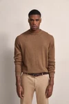 bugatti Strickpullover Braun/Orange/Beige