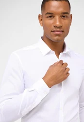 Eterna Langarmhemd SUPER SLIM EASY IRON Weiß/Creme