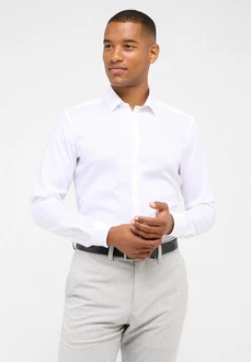 Eterna Langarmhemd SUPER SLIM EASY IRON Weiß/Creme Eterna Langarmhemd SUPER SLIM EASY IRON Weiß/Creme