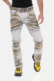 5-Pocket-Jeans Jeans in extravagantem Look, CD733
