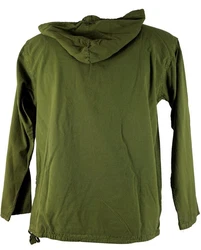 Guru-Shop Sweater Ethno Sweatshirt Hippie Goa oliv
