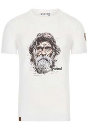 Trachtenshirt Trachtenshirt Herren - HAUNSBERGALM - offwei, schwarz