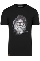 Almgwand Trachtenshirt HAUNSBERGALM Herren offweiß/schwarz