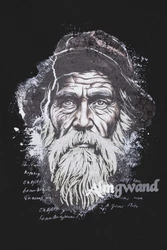 Almgwand Trachtenshirt HAUNSBERGALM Herren offweiß/schwarz