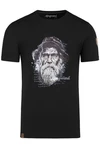 Almgwand Trachtenshirt HAUNSBERGALM Herren offweiß/schwarz