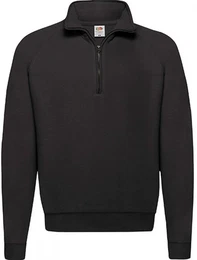 Sweatshirt Classic Zip Neck Sweat