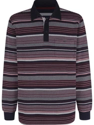 Babista Sweatshirt LUCCAROSA blau/dunkelblau gestreift
