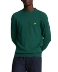 Lyle & Scott Strickpullover Rundhalsausschnitt Dunkelgrün/Grün