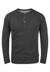 Indicode Rundhalsshirt Longsleeve Hellblau/Grau/Dunkelblau/Bordeaux/Blau