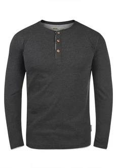 Indicode Rundhalsshirt Longsleeve Hellblau/Grau/Dunkelblau/Bordeaux/Blau