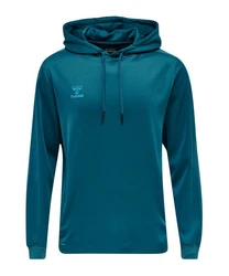 hummel Kapuzenpullover Türkis/Grün