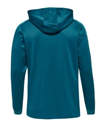 hummel Kapuzenpullover Türkis/Grün