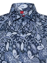 Finshley & Harding Outdoorhemd Blau/Dunkelblau/Hellblau