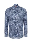 Finshley & Harding Outdoorhemd Blau/Dunkelblau/Hellblau