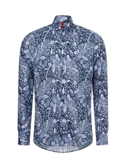 Finshley & Harding Outdoorhemd Blau/Dunkelblau/Hellblau