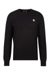 19V69 Italia Pullover Style TINO Schwarz/Rot