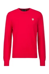 19V69 Italia Pullover Style TINO Rot/Rosa