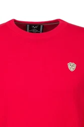 19V69 Italia Pullover Style TINO Rot/Rosa