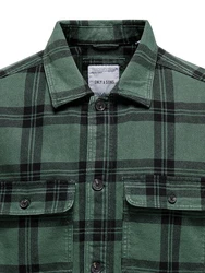 ONLY & SONS Langarmhemd ONSOLIVER Grün